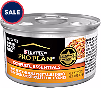 Purina Pro Plan Complete Essentials White Meat Chicken and Vegetable Entree in Gravy Wet Cat Food