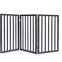 Primetime Petz Perfect Pup Freestanding Gray Pet Gate