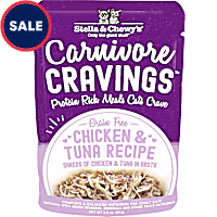 Stella & Chewy's Carnivore Cravings Protein Rich Meal or Topper Chicken & Tuna Recipe Wet Cat Food