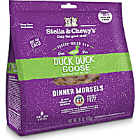 Stella & Chewy's Freeze-Dried Raw Dinner Morsels Protein Rich Duck Duck Goose Recipe Dry Cat Food