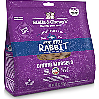 Stella & Chewy's Freeze-Dried Raw Dinner Morsels Protein Rich Absolutely Rabbit Recipe Dry Cat Food