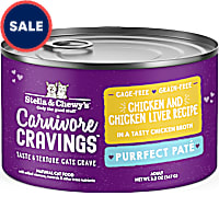 Stella & Chewy's Carnivore Cravings Purrfect Pate Chicken & Chicken Liver Recipe Wet Cat Food