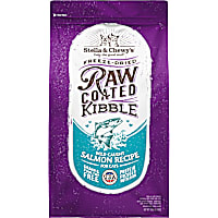 Stella & Chewy's Raw Coated Kibble Grain Free Protein Rich Meals Wild Caught Salmon Recipe Dry Cat Food