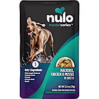 Nulo MedalSeries Mackerel, Chicken & Mussel in Broth Wet Dog Food Toppers