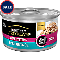 Purina Pro Plan Specialized Vital Systems Sole Entree in Gravy 4-in-1 Support Wet Cat Food