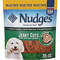 Blue Buffalo Nudges Chicken Jerky Cuts Natural Dog Treats