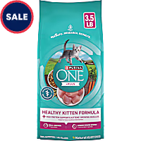 Purina ONE High Protein Natural +Plus Healthy Formula Dry Kitten Food