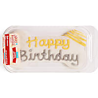 WholeHearted Tasty Snacks Celebration Birthday Bone-Shaped Dog Cookie
