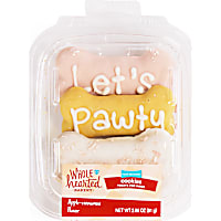 WholeHearted Tasty Snacks Celebration Bone-Shaped Dog Cookies