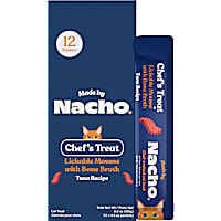 Made by Nacho Chef's Treat All Life Stages Cat Lickable Mousse with Bone Broth Tuna Recipe