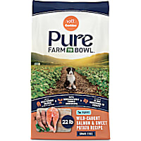 Canidae Pure Farm To Bowl Puppy Wild-Caught Salmon & Sweet Potato Recipe Dog Food