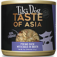 Tiki Dog Taste of the World Asia, Peking Duck with Duck in Broth Wet Dog Food