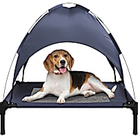 Pet Adobe Elevated Dog Bed with Canopy