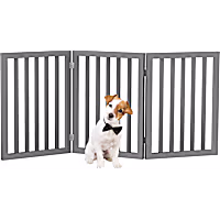 Pet Adobe 3-Panel Foldable Pet Gate 54.5 in-Wide