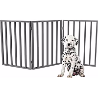 Pet Adobe 3-Panel Indoor Foldable Pet Gate 54 in-Wide