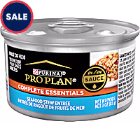 Purina Pro Plan Complete Essentials Seafood Stew Entree in Sauce or Gravy Wet Cat Food