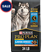 Purina Pro Plan Complete Essentials Large Breed Adult 7 Plus Shredded Blend Chicken & Rice Formula Senior Dry Dog Food