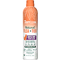 TropiClean Natural* Flea + Tick + Home Easy Mist Cat Spray