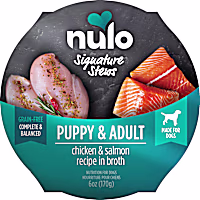 Nulo Signature Stew Chicken & Salmon in Broth for Dog & Puppy