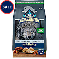 Blue Buffalo Wilderness with Real Chicken, Grain-Free, Natural Ingredients, Chicken Adult High-Protein Dry Dog Food