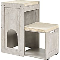 UniPaws Cat Window Perch with Removable Step