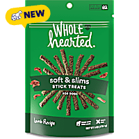WholeHearted Grain Free Soft and Chewy Lamb Recipe Dog Treat Sticks