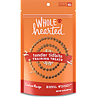 WholeHearted Grain-Free Tender Tidbits Chicken Recipe Training Treats for Dogs