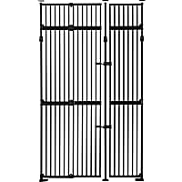 UniPaws 87.7" H Extra Tall Pet Gate with Wide and Top Extension