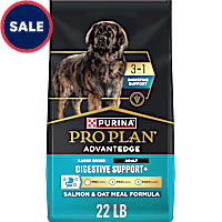 Purina Pro Plan Advantage Digestive Support Plus Large Breed Salmon & Oat Meal Formula Adult Dry Dog Food