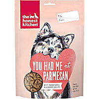 The Honest Kitchen Valentine's Day Parmesan Pecks Beef, Parmesan & Blueberry Recipe Dog Treats