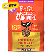 Tiki Cat Born Carnivore Chicken & Turkey Meal Indoor Health Dry Cat Food