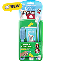 TropiClean, Fresh Breath, Enticers Smoked Beef Brisket Oral Care Kit