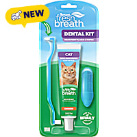 TropiClean, Fresh Breath, Odor & Tartar Control Dental Kit for Cats
