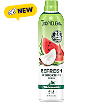 TropiClean Dog Perfume, 3X Long-Lasting Scent Watermelon Scented Dog Deodorizing Spray