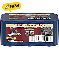 Blue Buffalo Wilderness Beef & Chicken Grill and Wolf Creek Stew Hearty Adult Wet Dog Food Variety Pack