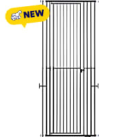 UniPaws 87" Extra Tall Retractable Pet Gate with Extension