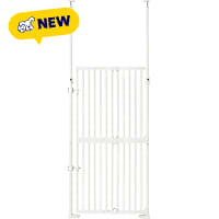 UniPaws 57" H Auto Closing Safety Gate Fits Narrow Opening for Dogs