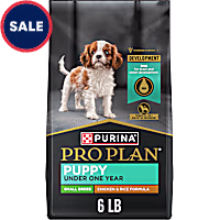 Purina Pro Plan High Protein DHA Chicken & Rice Formula Small Breed Puppy Food