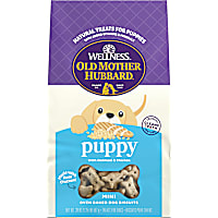 Wellness Old Mother Hubbard Classic Puppy Natural Mini Oven-Baked Biscuits Dog Treats