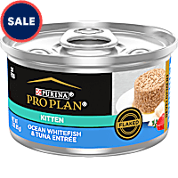 Purina Pro Plan Focus Flaked Ocean Whitefish & Tuna Entree Wet Kitten Food