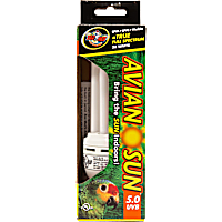 Zoo Med Avian Sun 5.0 UVA/UVB Compact Fluorescent Bulb
