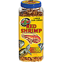 Zoo Med Large Sun-Dried Red Shrimp Aquatic Turtle Food