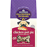 Wellness Old Mother Hubbard Classic Chicken Pot Pie Natural Mini Oven-Baked Biscuits Dog Treats