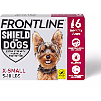 FRONTLINE Shield Flea & Tick Treatment for Dogs 5 - 10 lbs. (Pink)