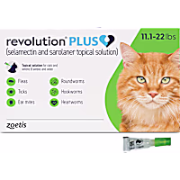 Revolution Plus Topical Solution 11.1-22 lbs. Cat