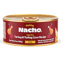 Made by Nacho Cage-Free Turkey & Turkey Liver Pate Recipe with Bone Broth Wet Cat Food