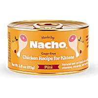 Made by Nacho Cage-Free Chicken Pate Recipe with Bone Broth Wet Food for Kittens