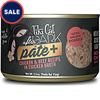 Tiki Cat After Dark Pate+ Chicken & Beef Wet Food for Cats