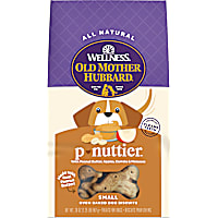 Old Mother Hubbard by Wellness Classic P-Nuttier Natural Small Oven-Baked Biscuits Dog Treats