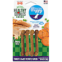 Nylabone Healthy Edibles Turkey & Sweet Potato Puppy Chews